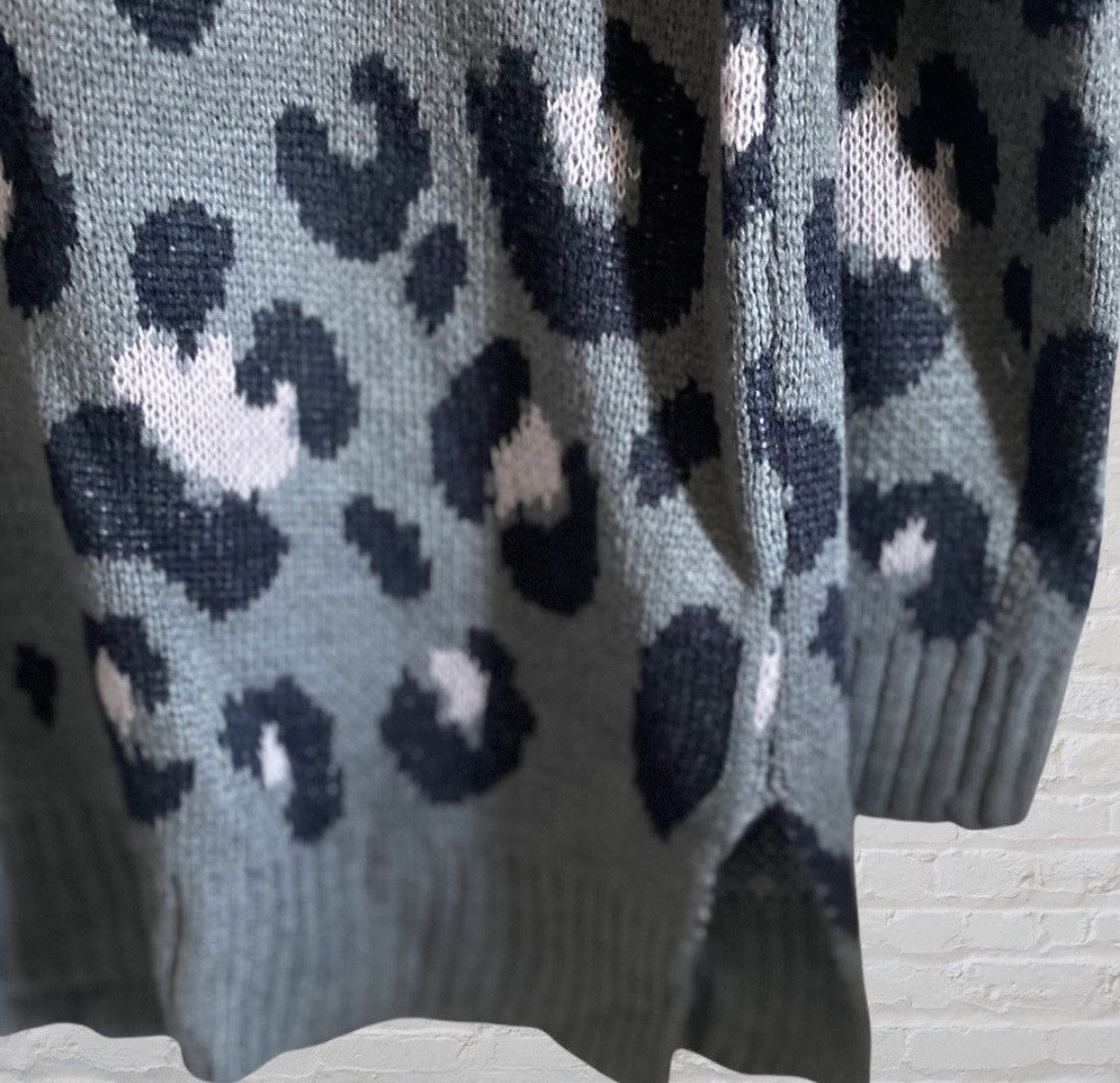 Other DESIGN LAB KNIT LEOPARD ANIMAL PRINT PULLOVER SWEATER Size XS / US 0-2 / IT 36-38 - 6 Thumbnail