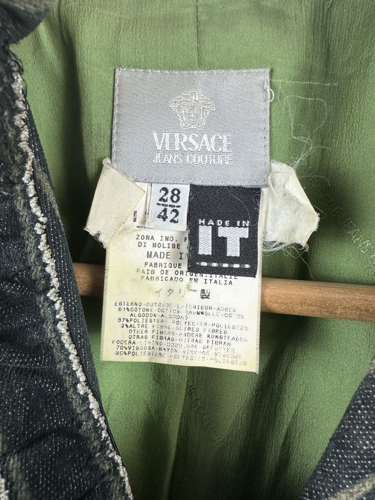 Versace Versace Jeans Couture blazer jacket Size M / US 6-8 / IT 42-44 - 3 Thumbnail