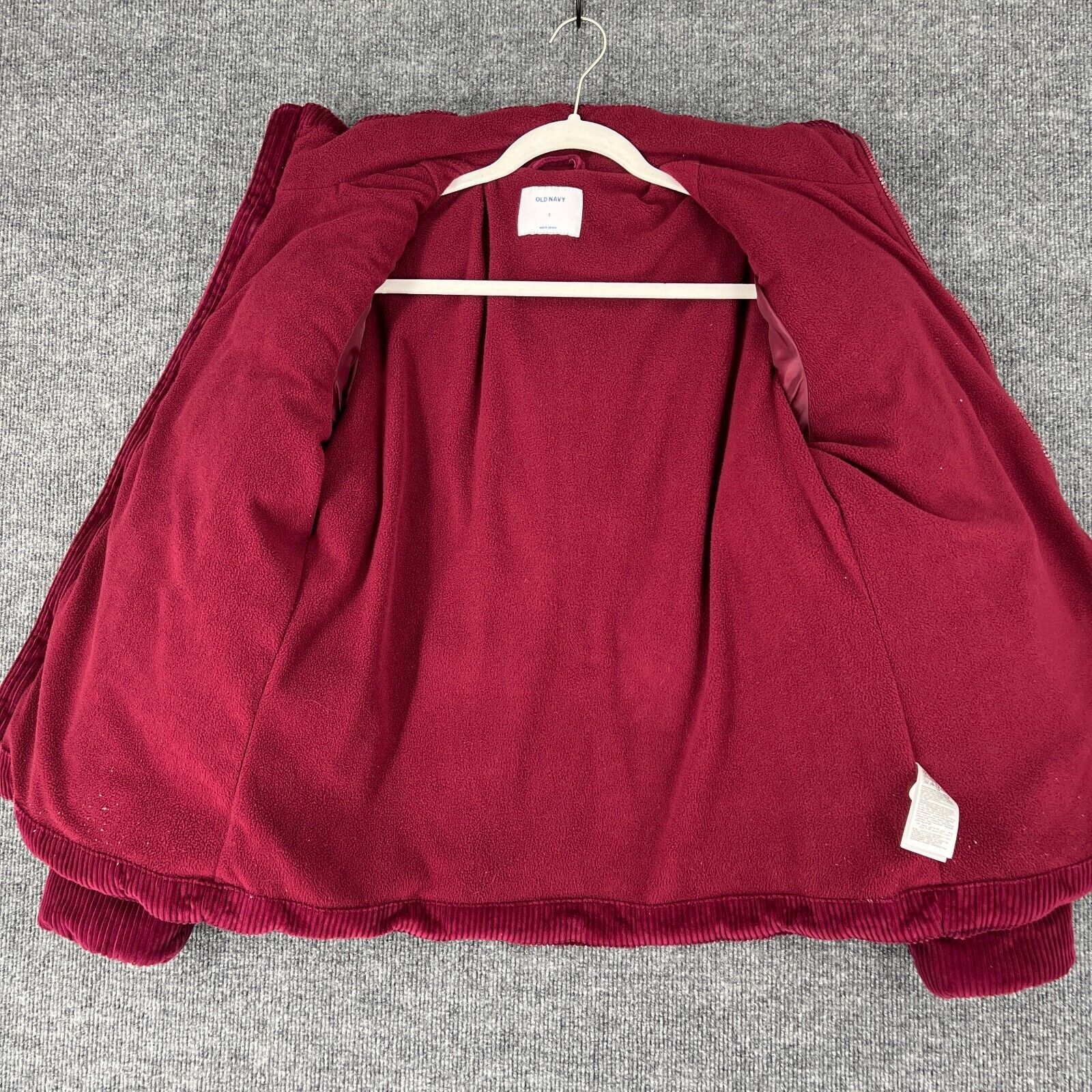Old Navy Old Navy Corduroy Frost Free Puffer Coat Womens Full Zip Size S / US 4 / IT 40 - 4 Thumbnail