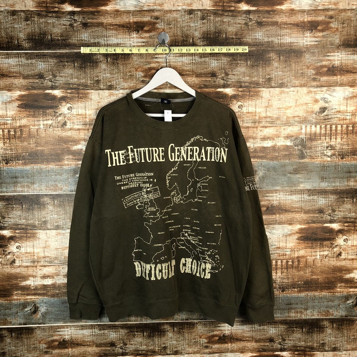 Japanese Brand × Vintage Fogaty House Green Sweatshirt #A1380 Size US XL / EU 56 / 4 - 1 Thumbnail