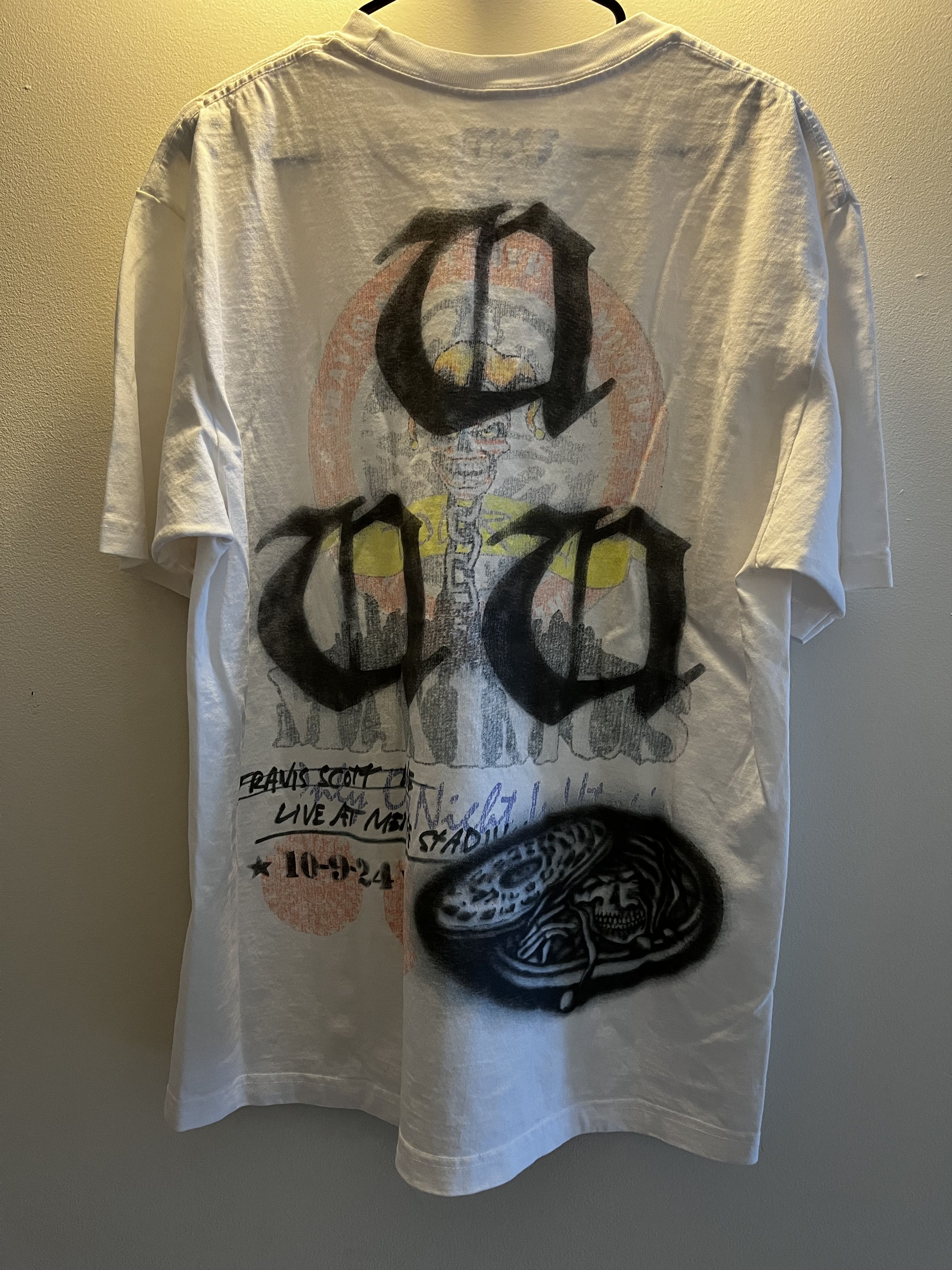 Travis Scott Travis Scott Utopia Tour MetLife T-Shirt Size US L / EU 52-54 / 3 - 5 Thumbnail