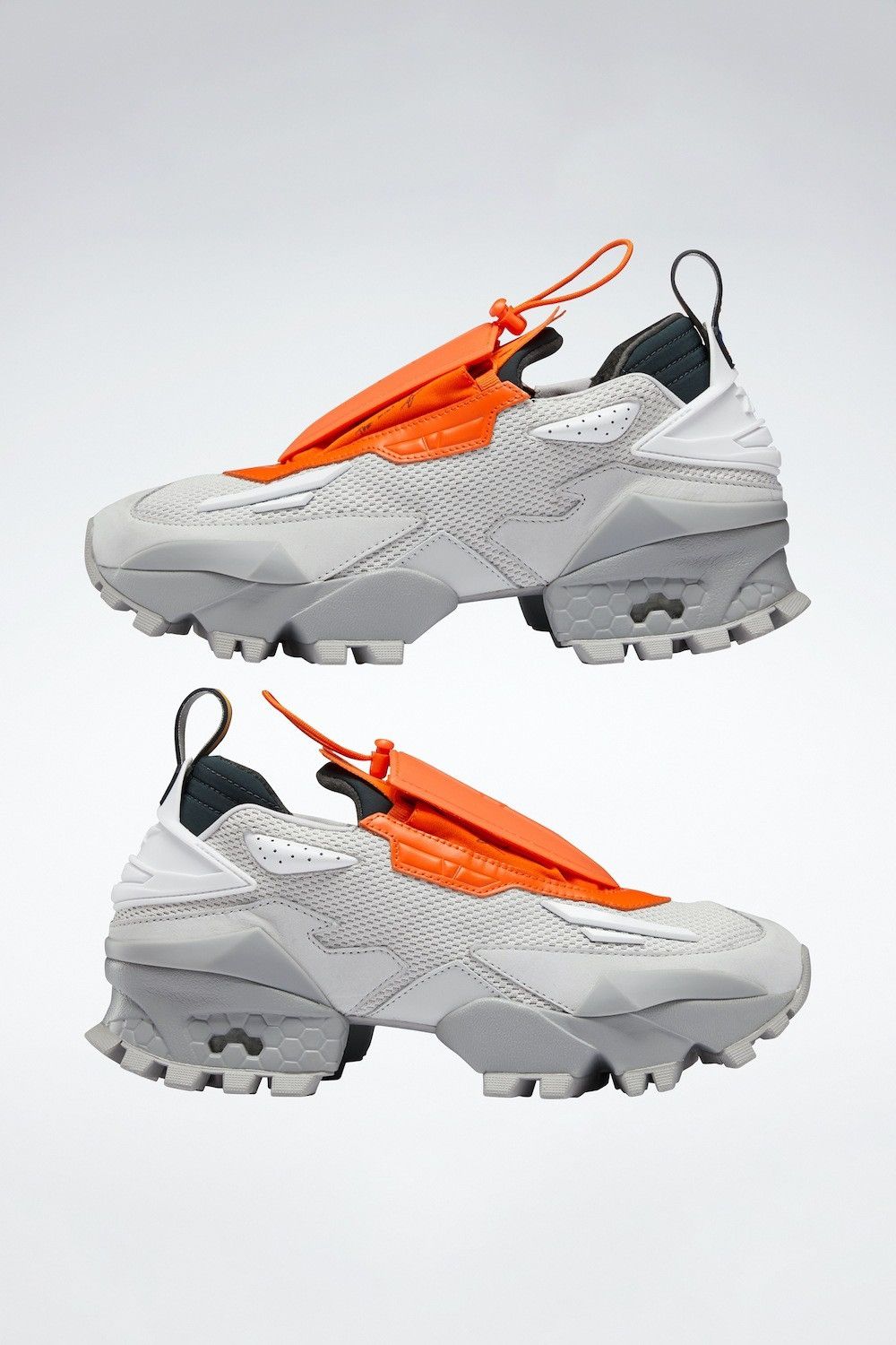 Pyer Moss × Reebok New Reebok X Pyer Moss Experiment 4 Trail Fury Pure Grey 10 Size US 8.5 / EU 41-42 - 8 Thumbnail