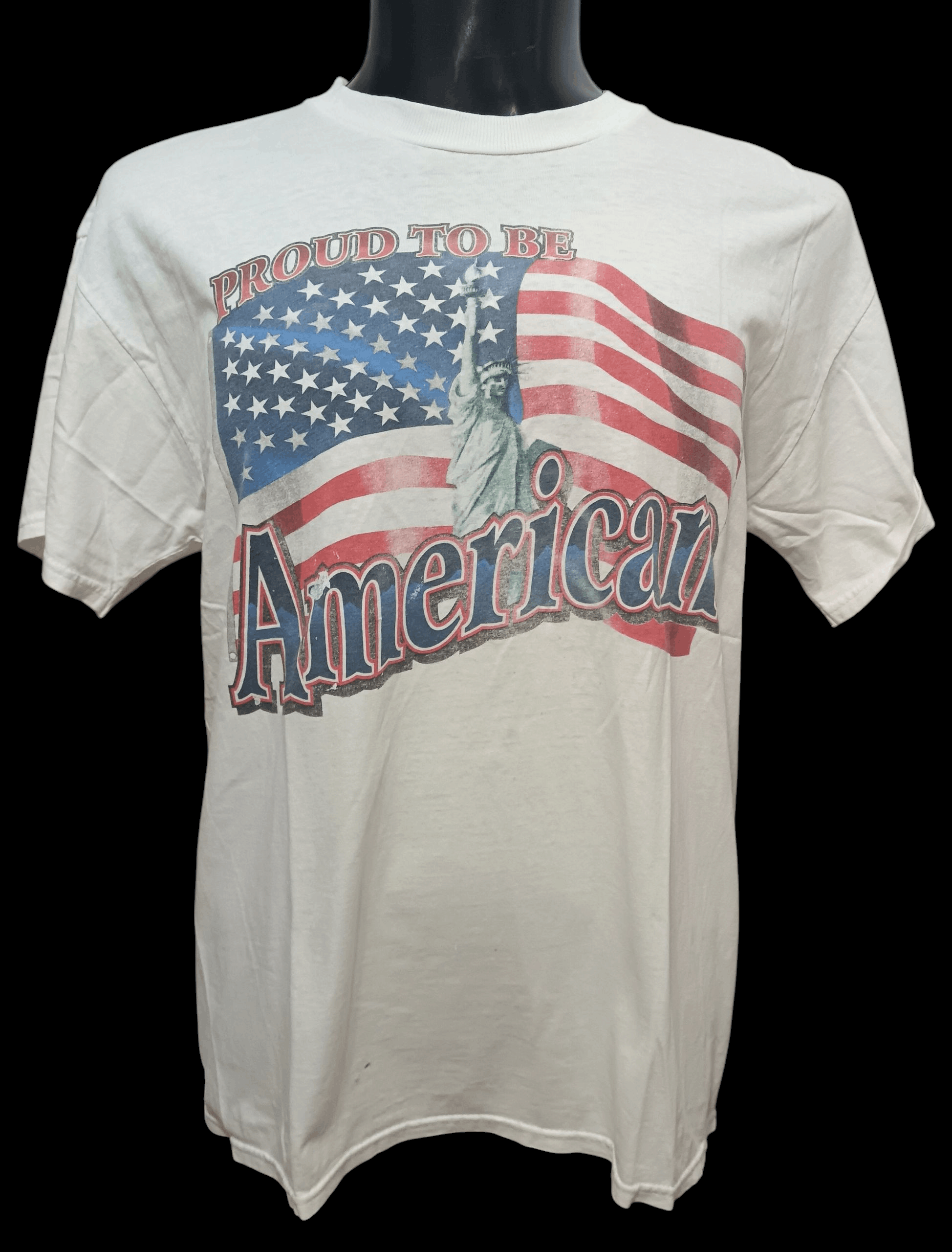 Vintage VINTAGE 90S PROUD TO BE AMERICAN SHIRT Size US L / EU 52-54 / 3 - 1 Thumbnail