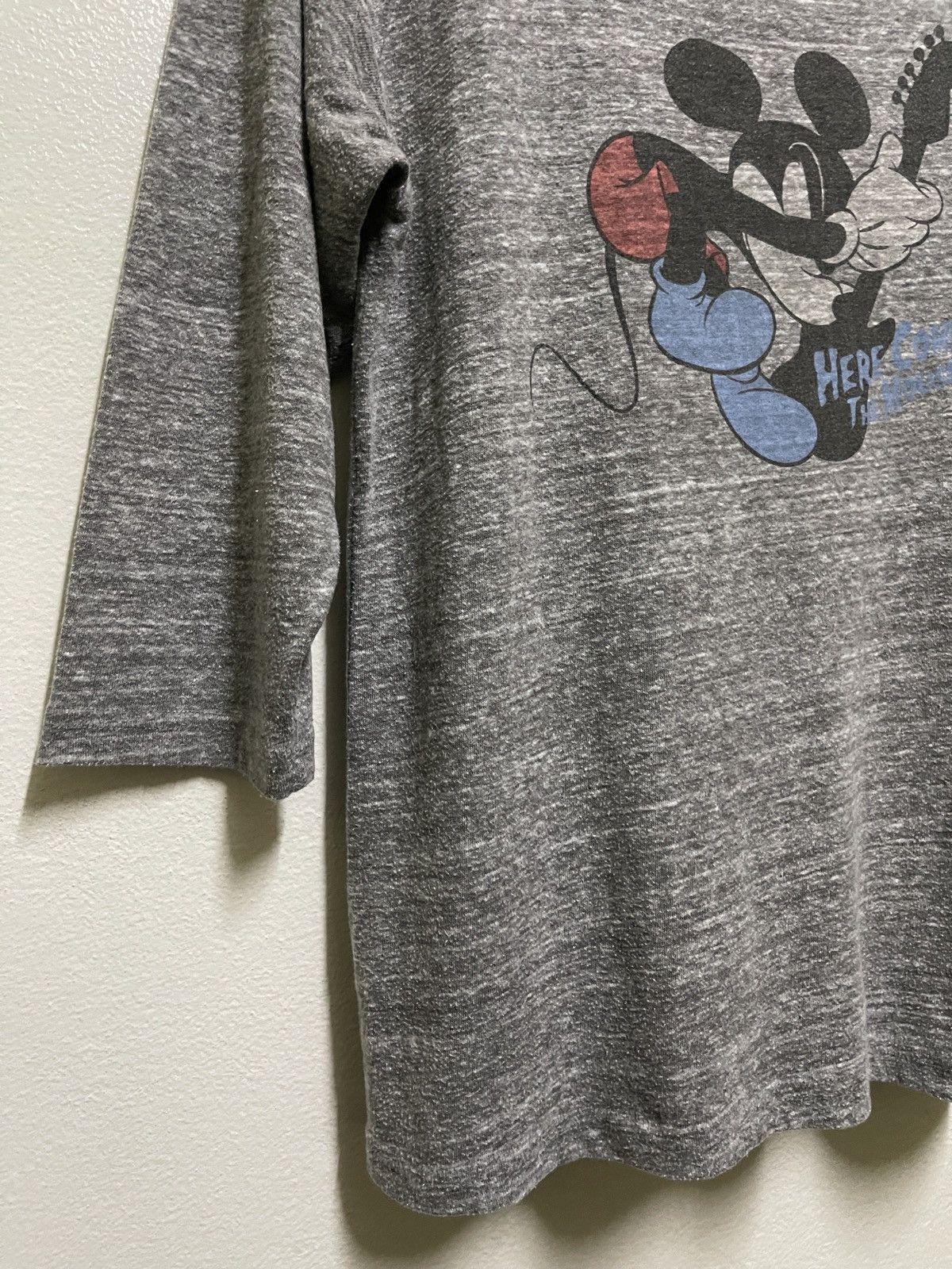 Beams Plus × Mickey Mouse Beams Mickey Raglan T Shirt Size US M / EU 48-50 / 2 - 3 Thumbnail