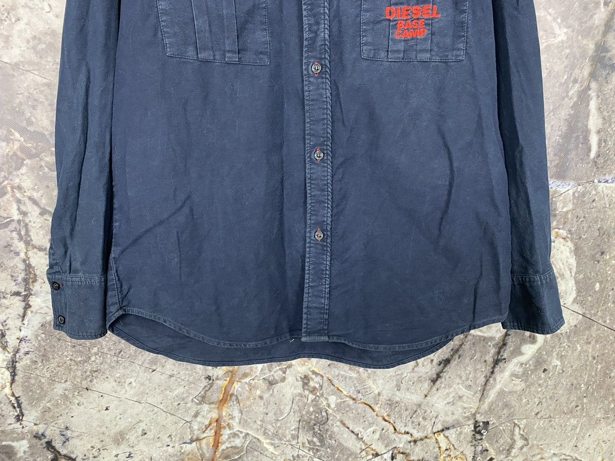 Diesel × Vintage Men’s Diesel Button Down Shirt Vintage Size Large Size US L / EU 52-54 / 3 - 3 Thumbnail