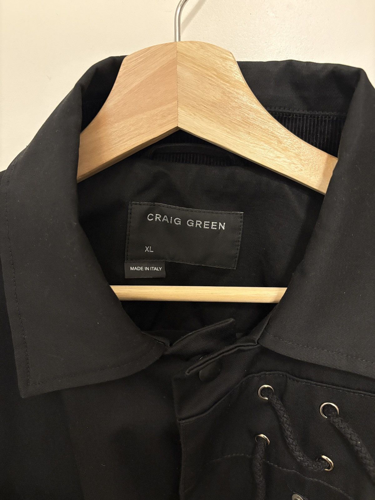 Craig Green CRAIG GREEN LACED WORK JACKET Size US XL / EU 56 / 4 - 3 Thumbnail