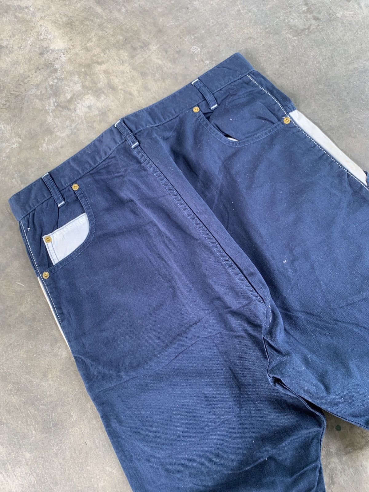 mercibeaucoup Mercibeaucop issey miyeake drop crotch contrast down pocket Size US 31 - 7 Thumbnail