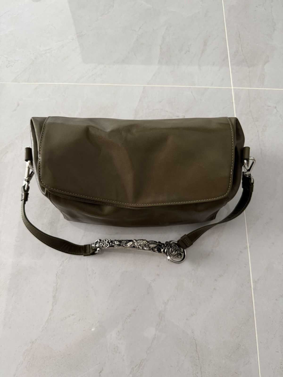 Enfants Riches Deprimes Enfants Riches Deprimes Runway Rose Heavy Silver Handle Bag Size ONE SIZE - 9 Thumbnail