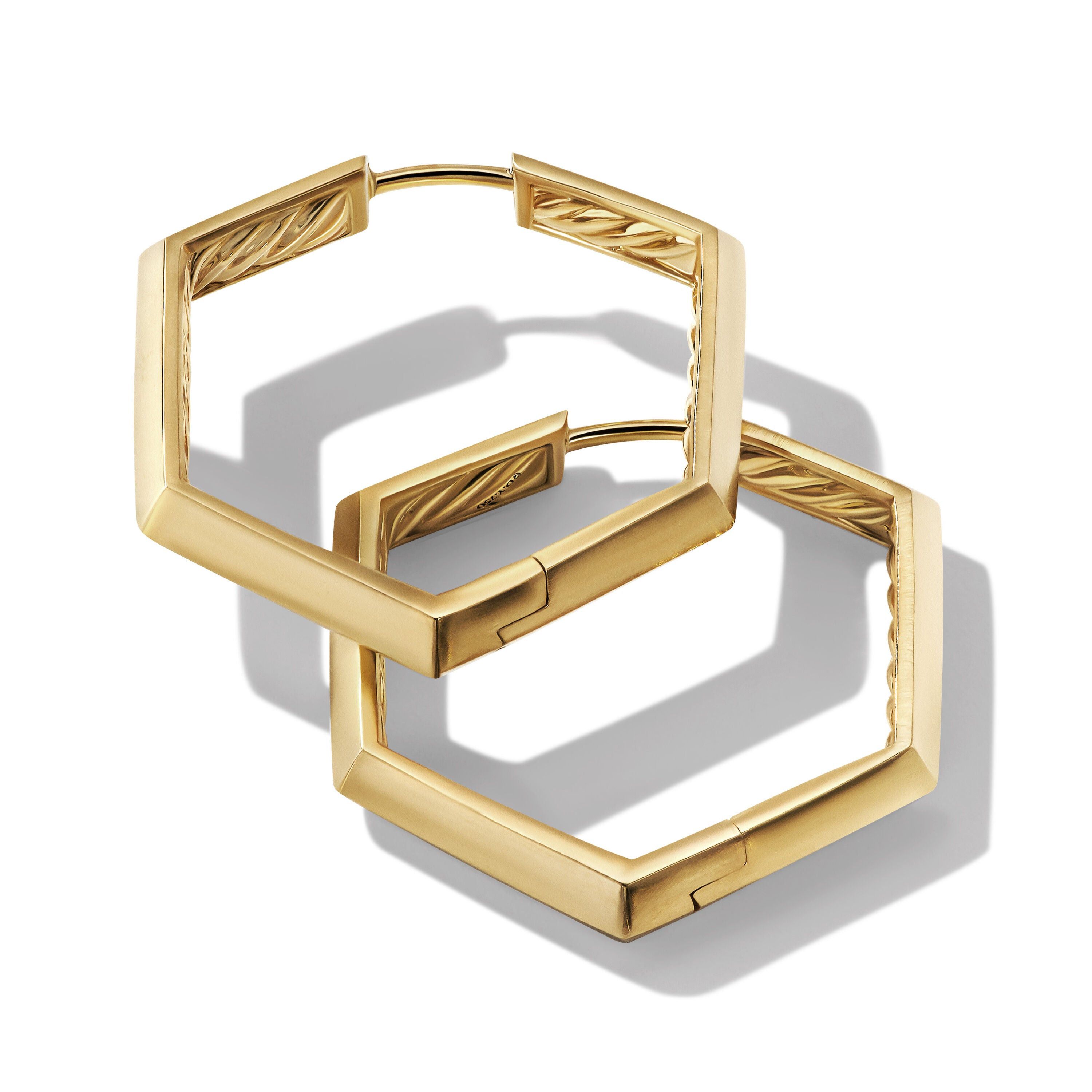 David Yurman o1w1db10526 E17516/Size 10/Carlyle Hoop Earrings in Golden Size ONE SIZE - 2 Thumbnail