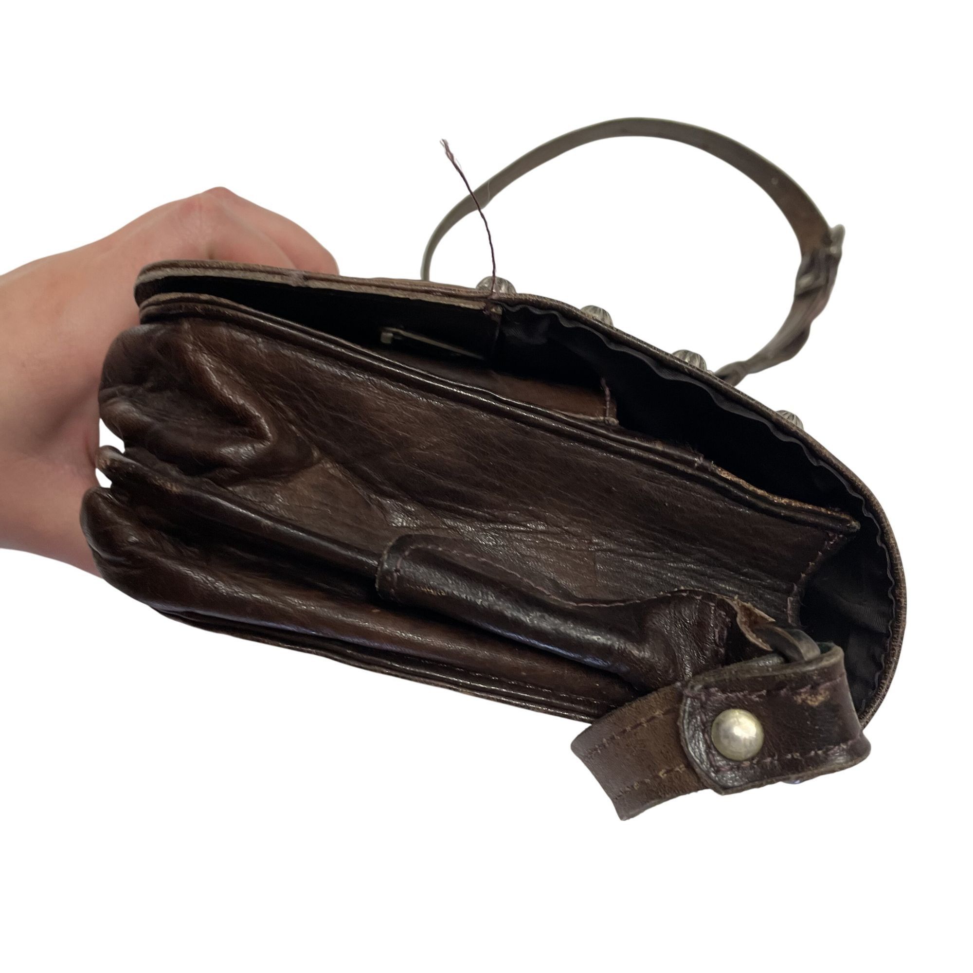 Other Vtg The American West Cowhide PONY HAIR Shoulder Bag Purse Size ONE SIZE - 16 Thumbnail