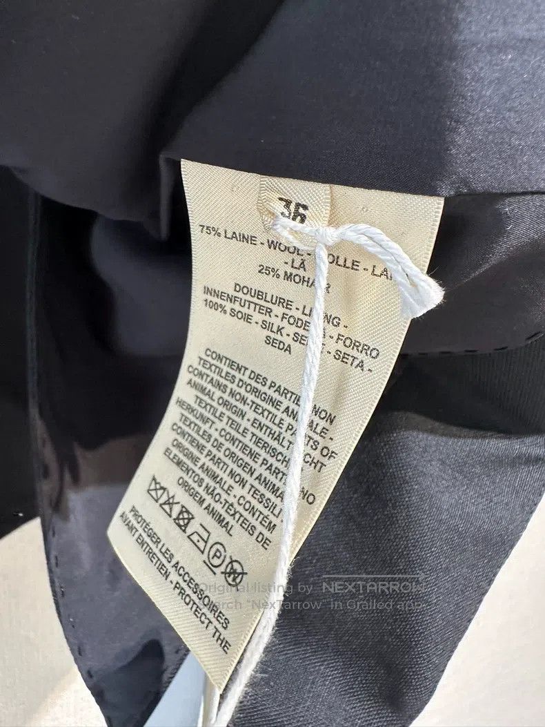 Hermes Hermes Classic detachable, short jacket-style wool short c Size XS / US 0-2 / IT 36-38 - 3 Thumbnail