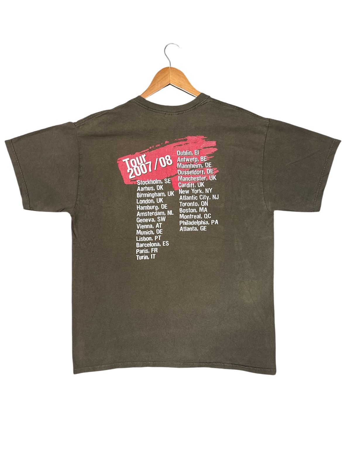 Band Tees 💥RARE💥VINTAGE THE POLICE BAND TOUR 2007/2008 TSHIRT TEE🔥 Size US L / EU 52-54 / 3 - 9 Thumbnail