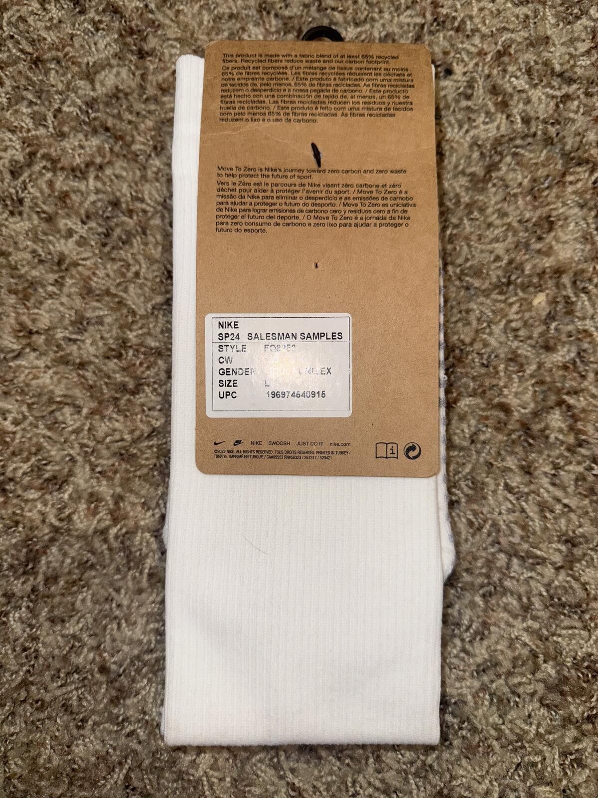 Nike Nike Men’s Strike Knee-High Soccer Socks Sample Size ONE SIZE - 4 Thumbnail