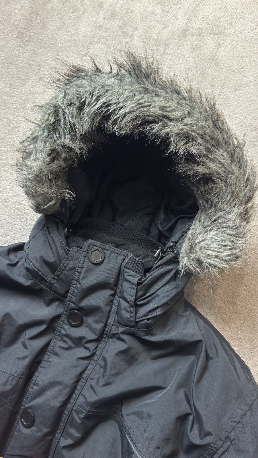 Japanese Brand Engelbert Strauss Y2K Faux Fur Hood Jacket If6was9 LGB goa Size US XL / EU 56 / 4 - 6 Thumbnail