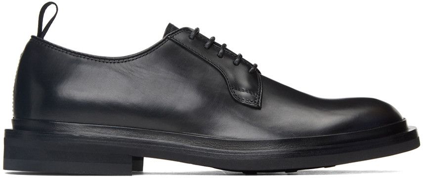 image of Officine Creative Italia Major 001 Derby Shoes 11 Vibram in Black, Men's