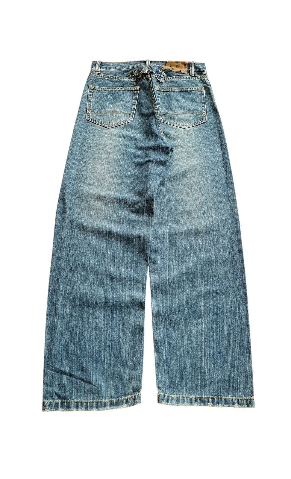 Mecca Mecca Streetwear Baggy Distressed Denim Jeans ♦️ Size 30”x29” Size US 30 / EU 46 - 2 Thumbnail