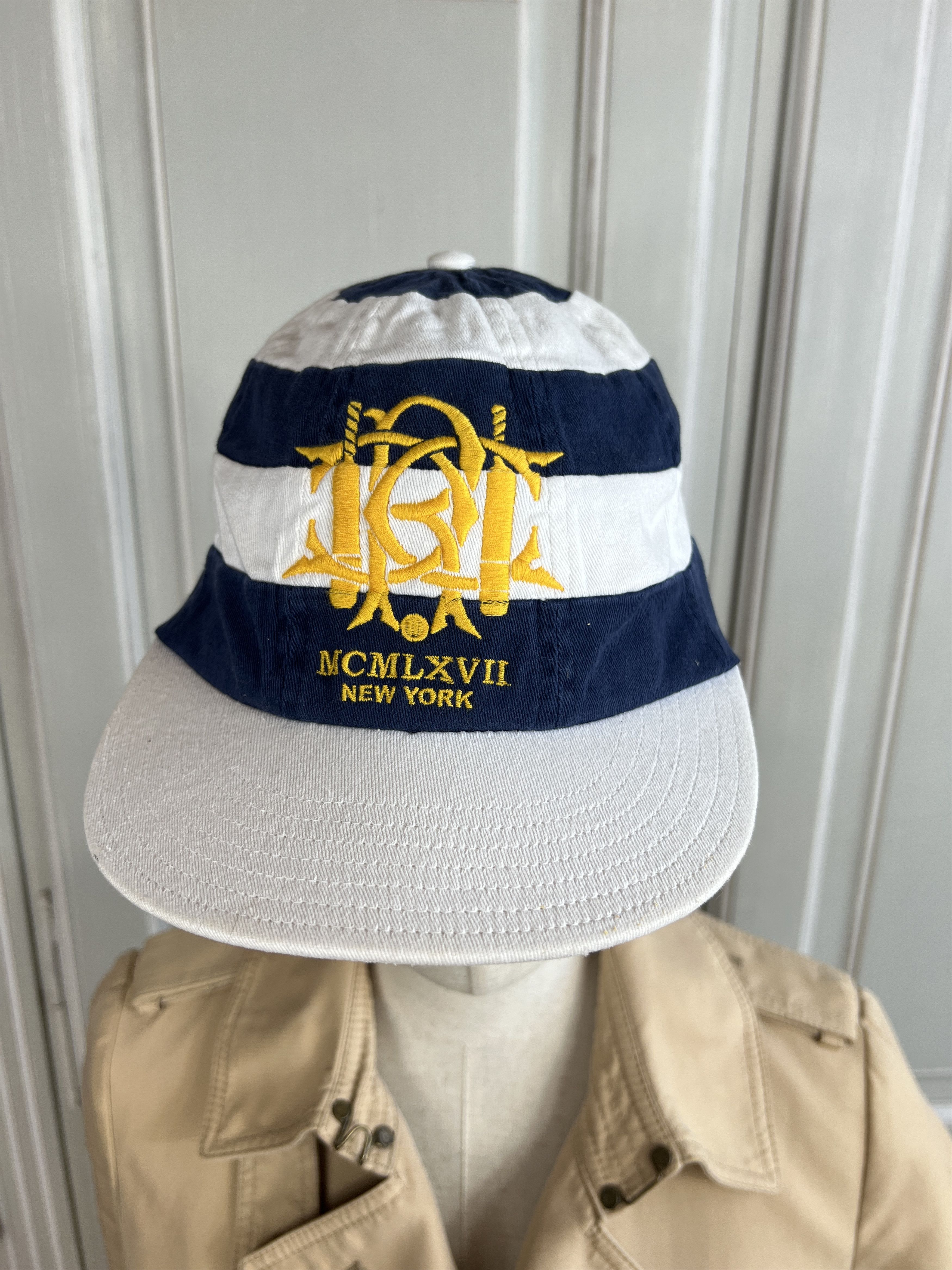 Polo Ralph Lauren POLO RALPH LAUREN CAP CRICKET CLUB 181 BLEEKER NEW YORK Size ONE SIZE - 1 Thumbnail