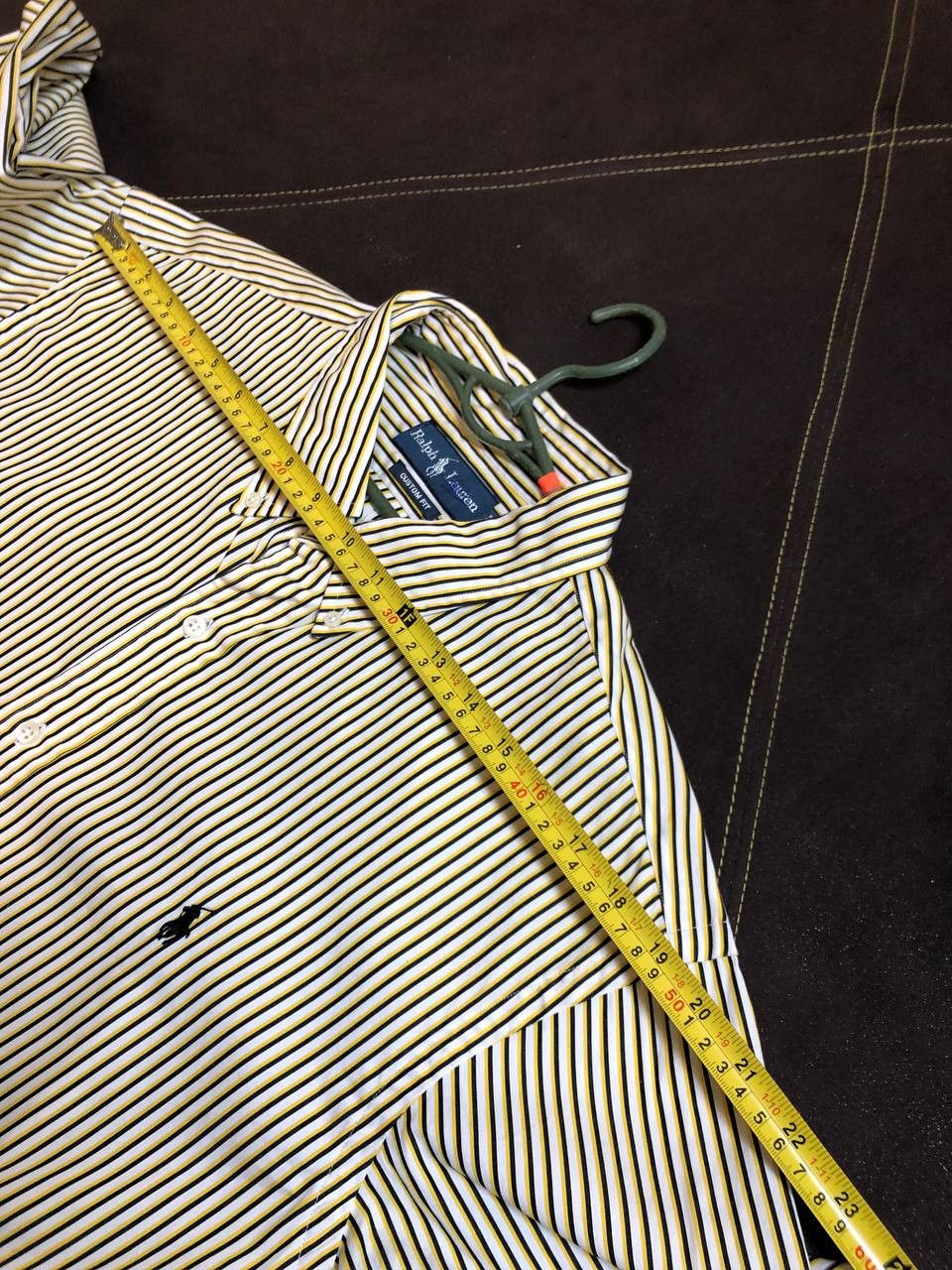 Polo Ralph Lauren Polo Ralph Lauren Classic Long Sleeve striped Dress shirt Size US XXL / EU 58 / 5 - 8 Thumbnail