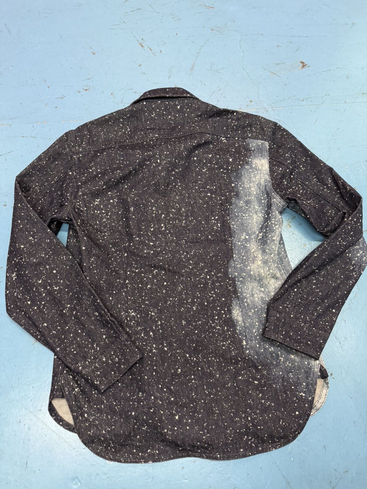 Louis Vuitton LOUIS VUITTON SPECKLED DENIM JACKET Size US L / EU 52-54 / 3 - 2 Thumbnail