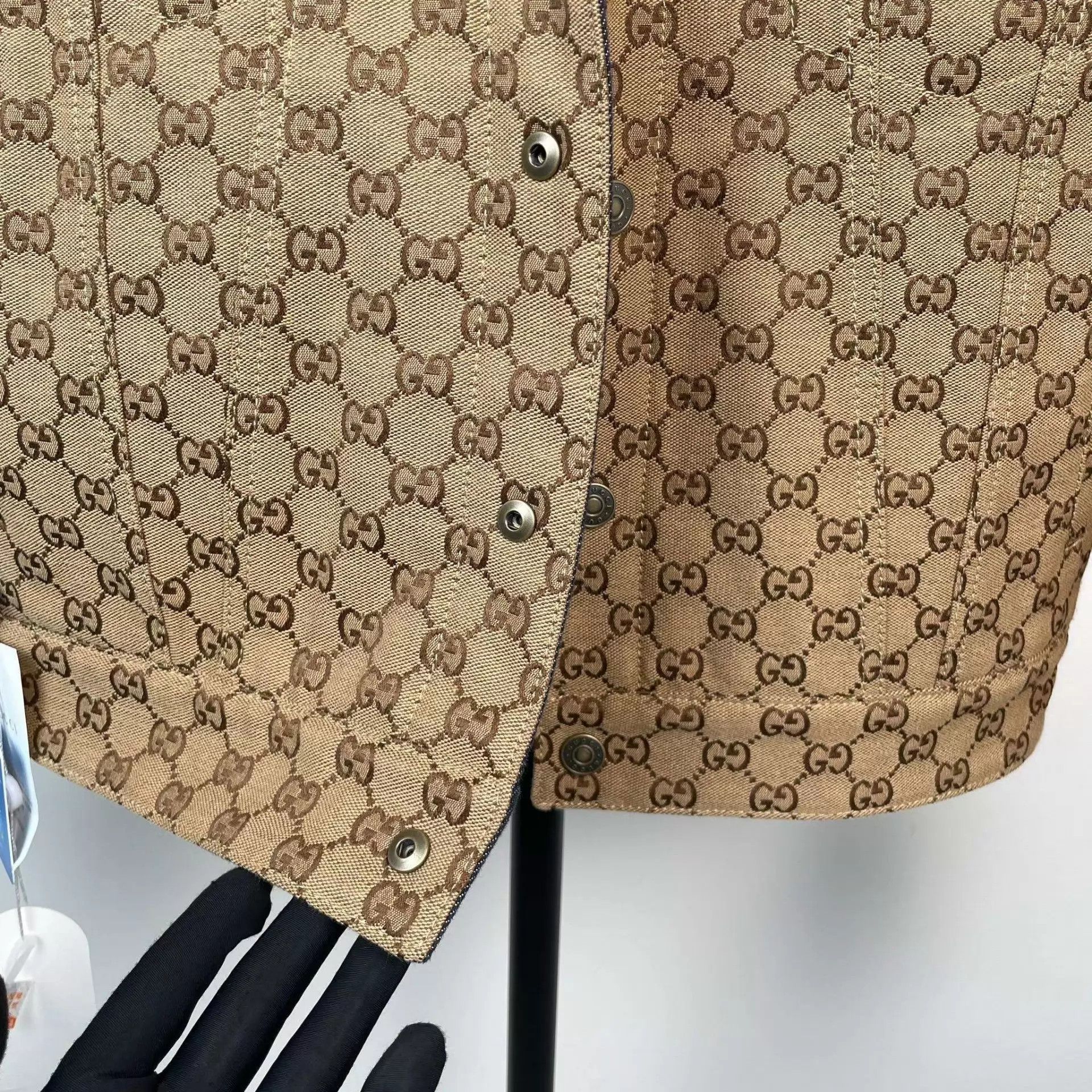 Gucci Gucci denim double-faced 44 jacket new with tags Size US S / EU 44-46 / 1 - 9 Thumbnail