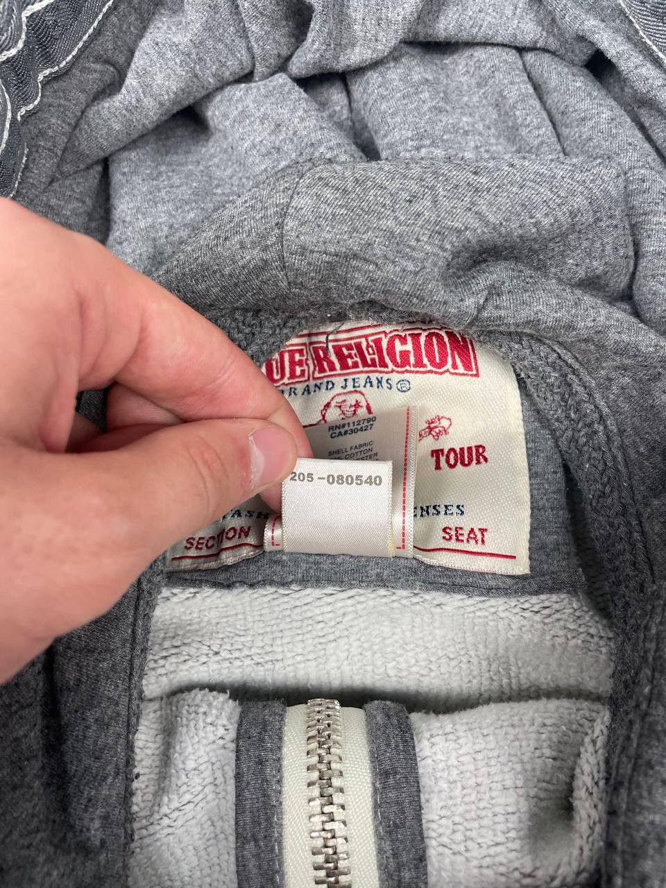 True Religion Vintage True Religion Hoodie Full Zip California USA Flag Size US M / EU 48-50 / 2 - 16 Thumbnail