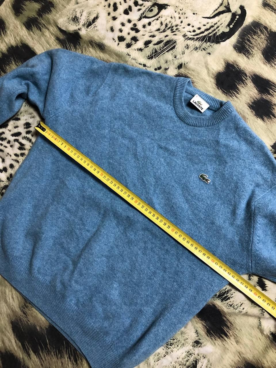 Lacoste Vintage Lacoste Y2K Logo Warm Streetwear Sweater Size US XL / EU 56 / 4 - 8 Thumbnail