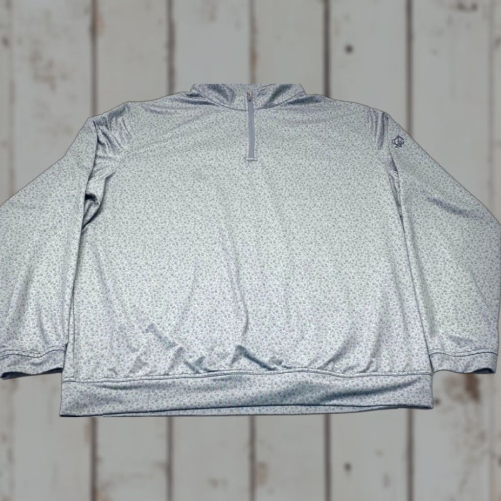 Peter Millar Vintage Peter Millar Dazed And Transfused Perth Performance 1/4 Zip Mens 2XL Cocktails Size US XXL / EU 58 / 5 - 1 Thumbnail
