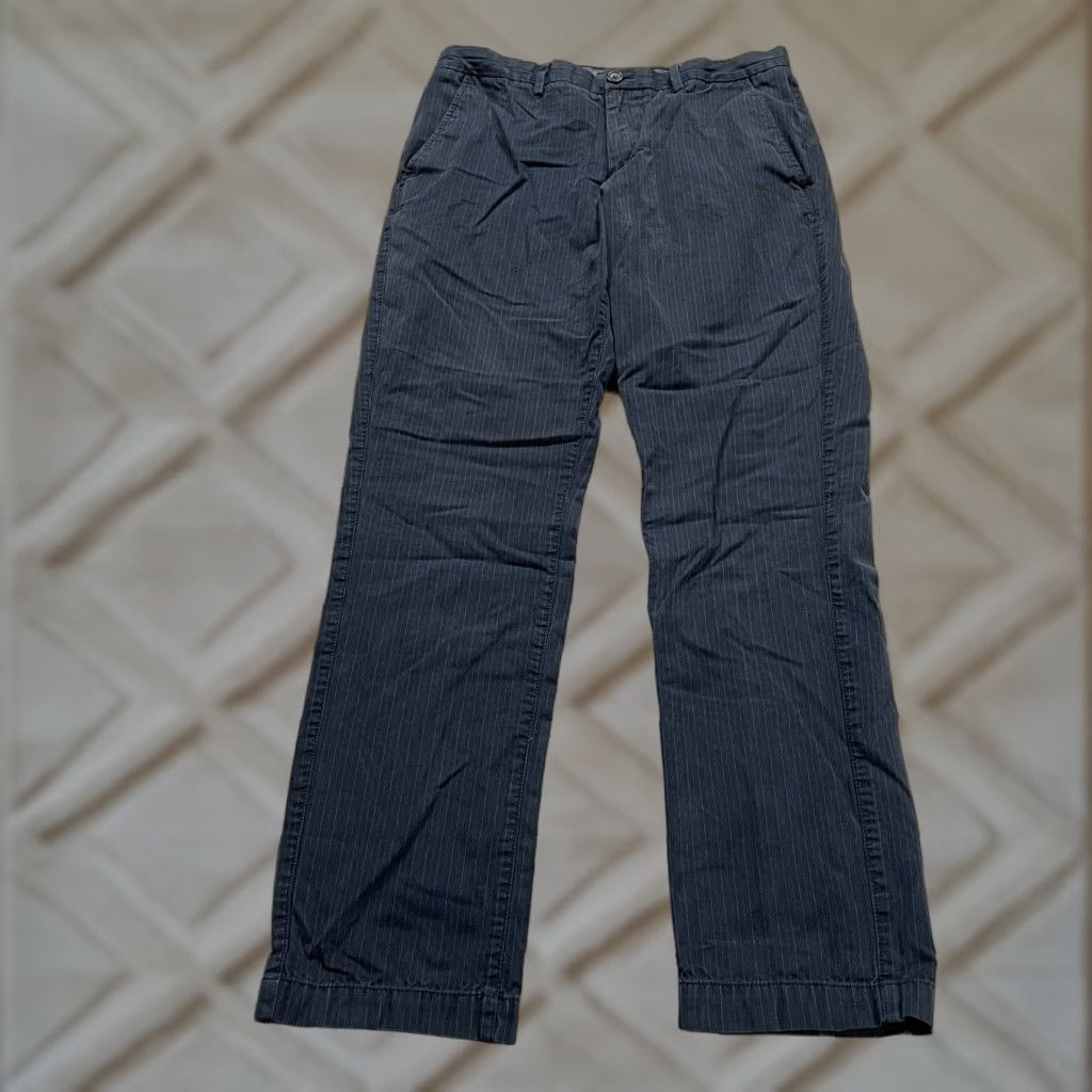 Banana Republic VINTAGE Banana Republic Men’s Chino Pants Casual Cotton Straight Leg 32x29 Navy Blue Size US 32 / EU 48 - 1 Thumbnail