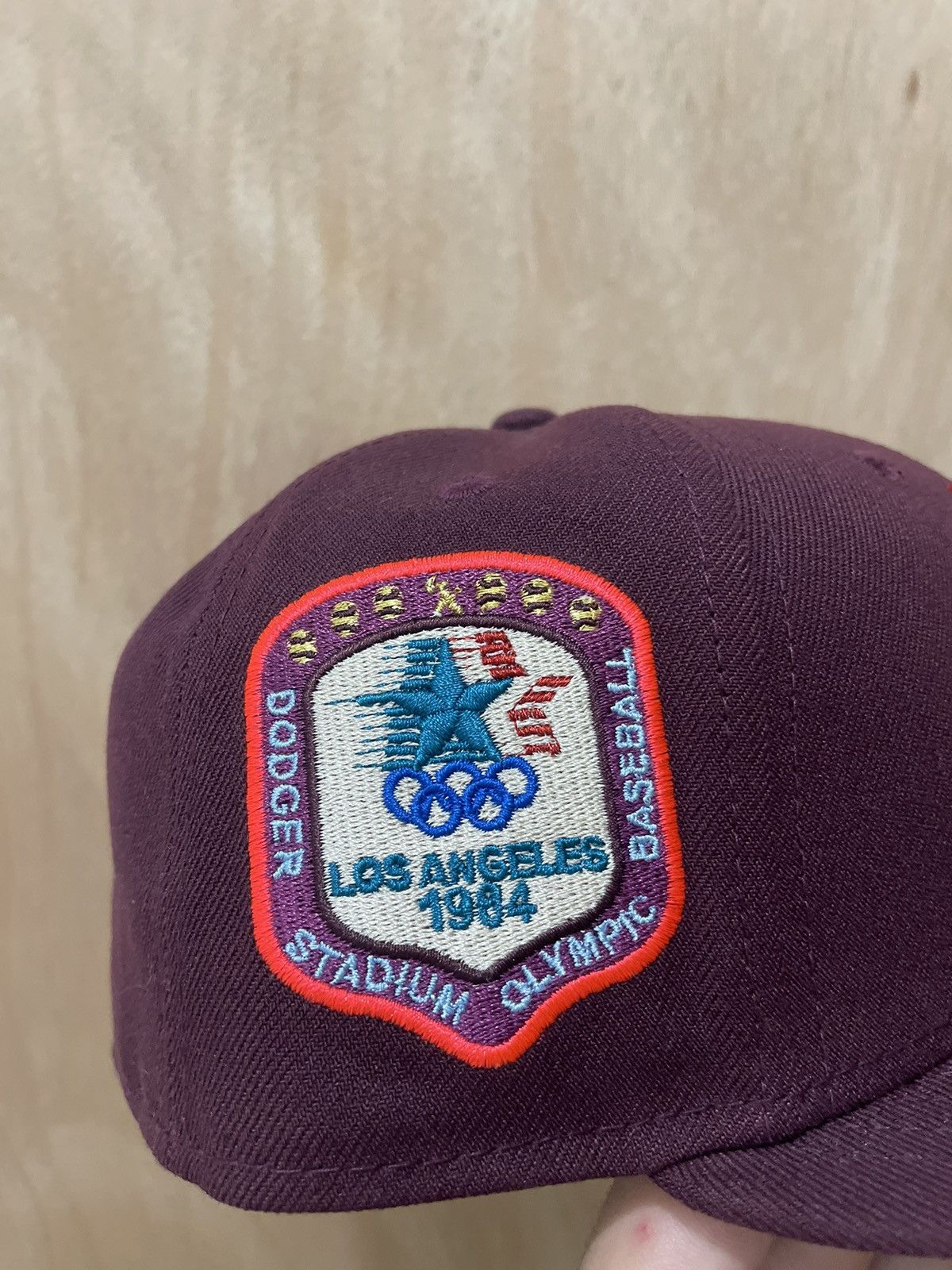 MyFitteds Myfitteds Los Angeles dodgers Olympic patch Kendrick 7 1/4 Size ONE SIZE - 4 Thumbnail