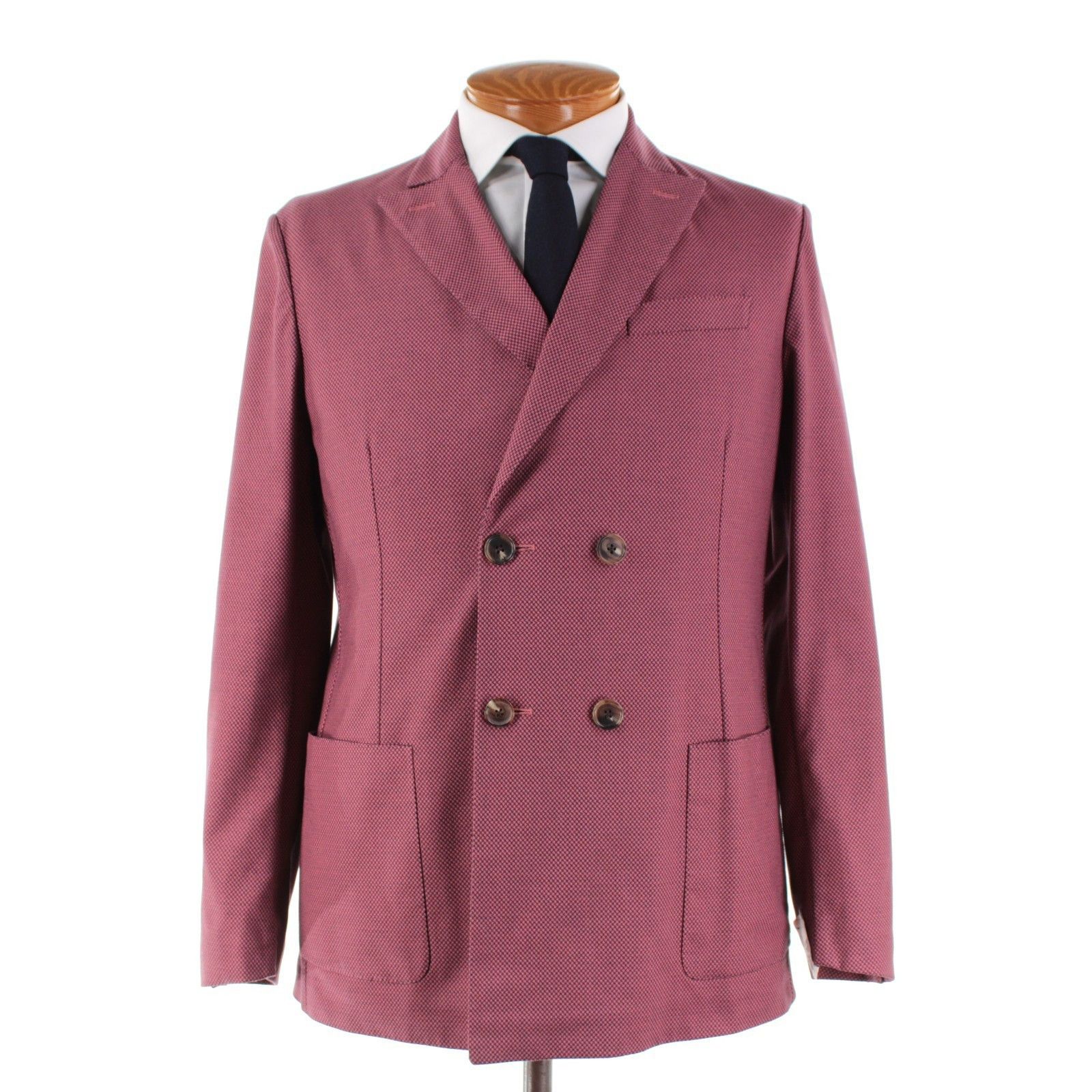 Belvest Belvest Suit Size US 40 Regular in Red Size 40R - 1 Thumbnail