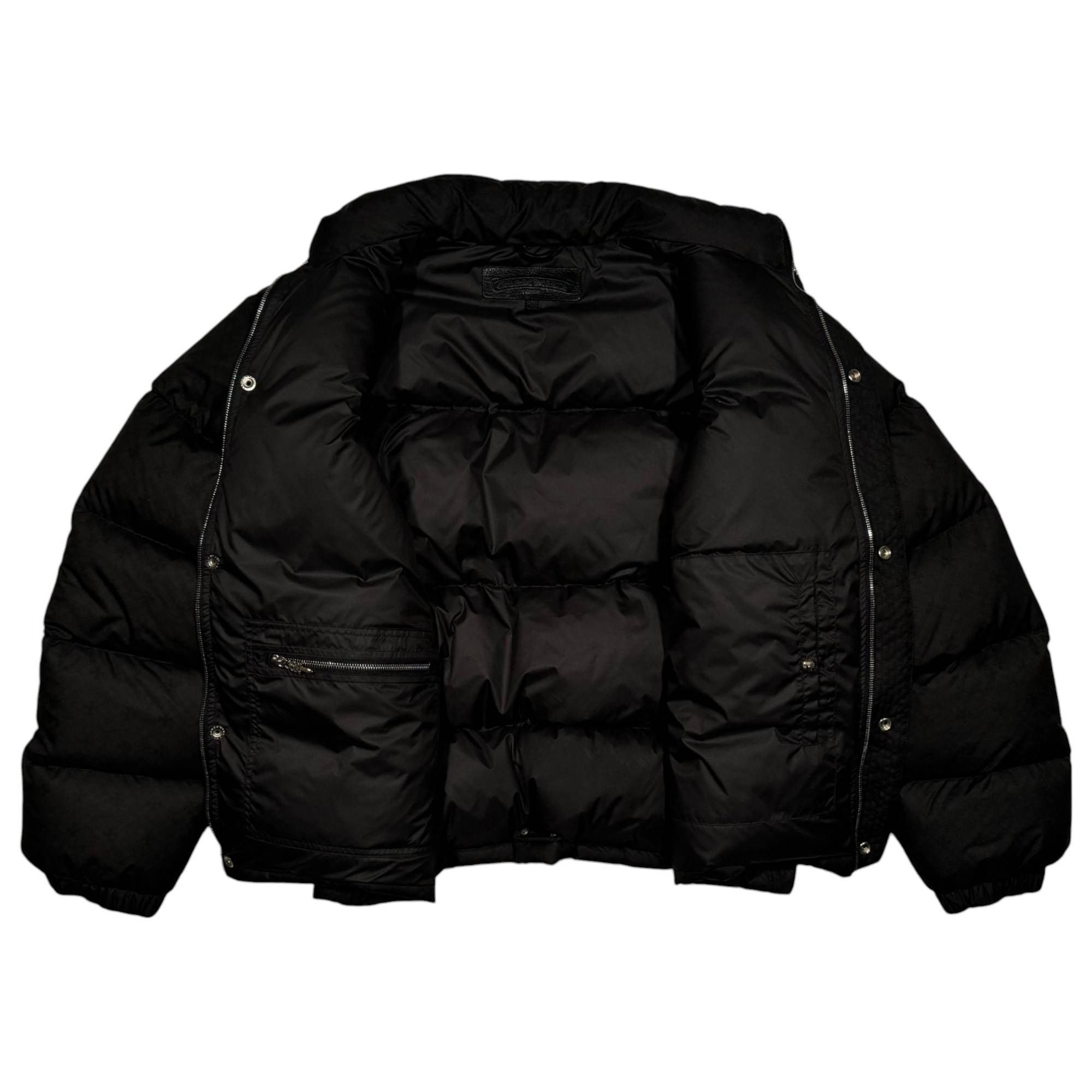 Chrome Hearts CH Puffer Jacket Monogram Plus Stiff V2 Nylon Black Size US XL / EU 56 / 4 - 3 Thumbnail