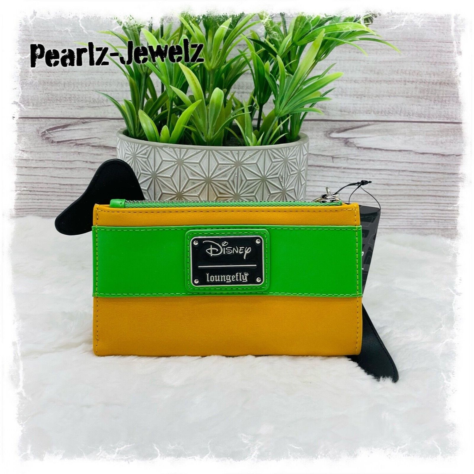 Disney Loungefly Disney Pluto Dog Figural Cosplay Wallet NWT Size ONE SIZE - 2 Thumbnail