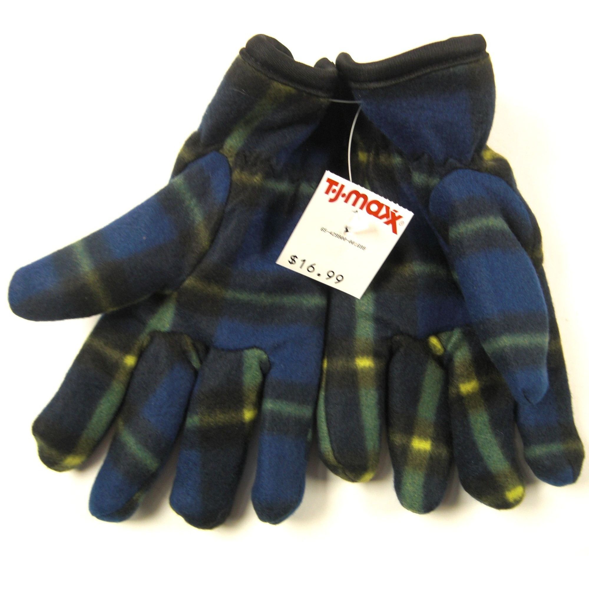 Other Winter Gloves Blue for Men Women Wool Fleece Liner Gloves, Size ONE SIZE - 1 Thumbnail