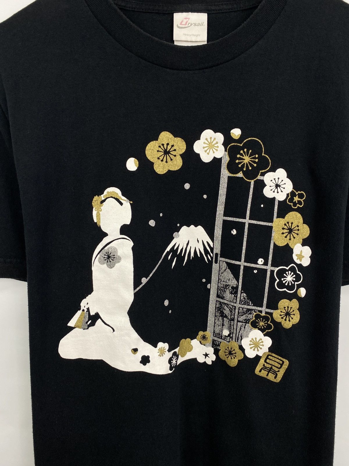 Samurai Jeans 🇯🇵☯️ Vintage 90s Japan Girl Yin Yang Dragon Style T-Shirt Size US M / EU 48-50 / 2 - 4 Thumbnail
