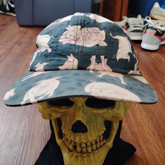 Other Vintage Marlin Tease Pigs Hogs AOP Snap Hat Cap Size ONE SIZE - 1 Thumbnail