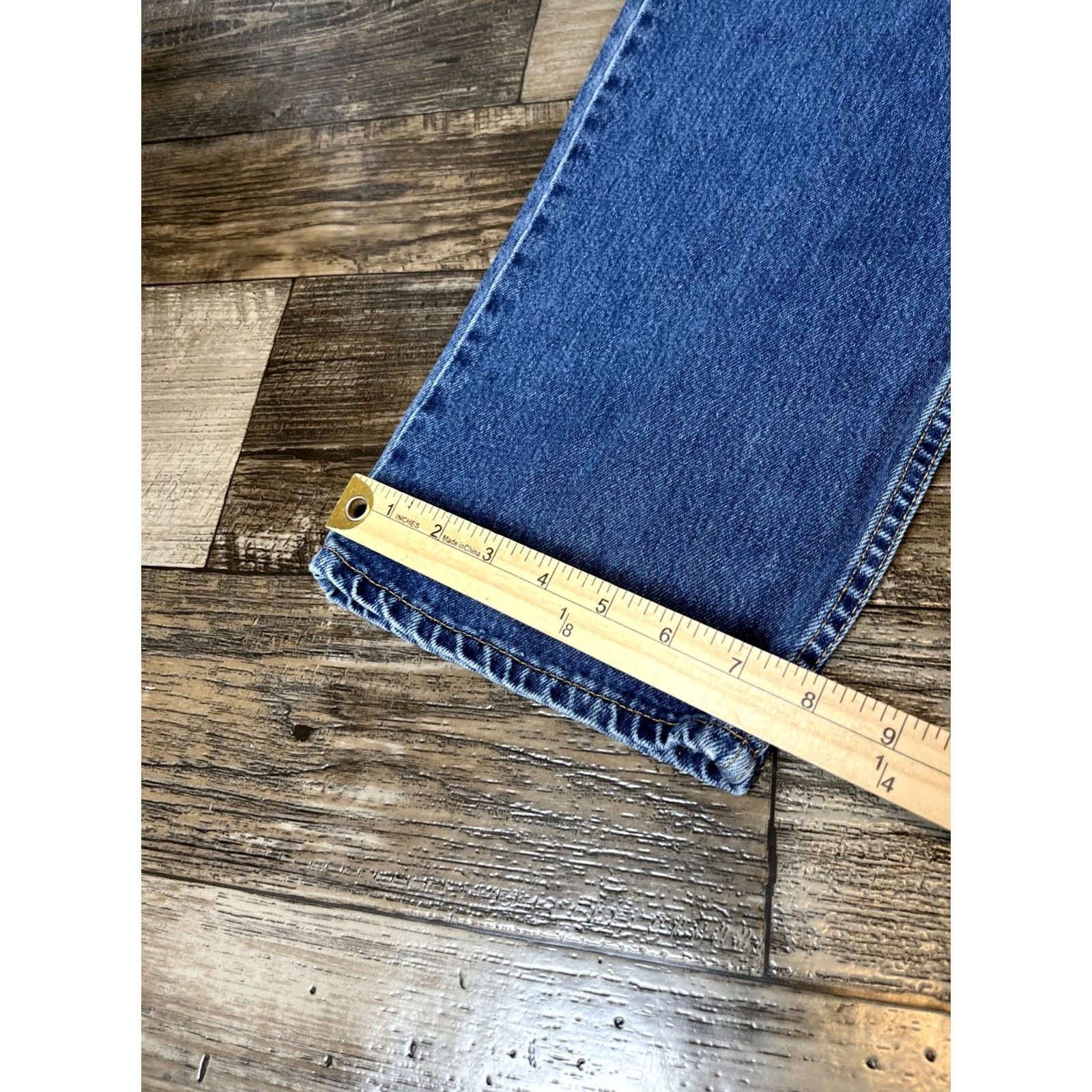 Wrangler VTG Levi’s 550 Jeans Mens 38x31 Blue Denim 5-Pocket Relaxed Fit USA Wide Baggy Y2K Wrangler Brand Size US 38 / EU 54 - 3 Thumbnail