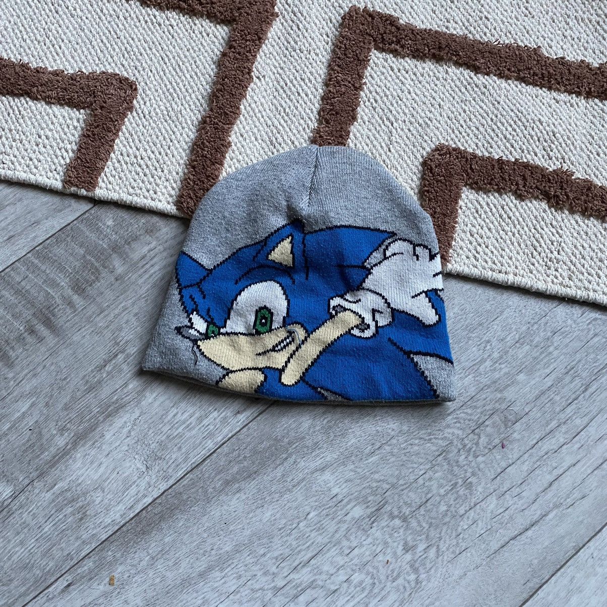 Japanese Brand AMAZING SONIC X Y2K ANIME BEANIE HAT Size ONE SIZE - 2 Thumbnail