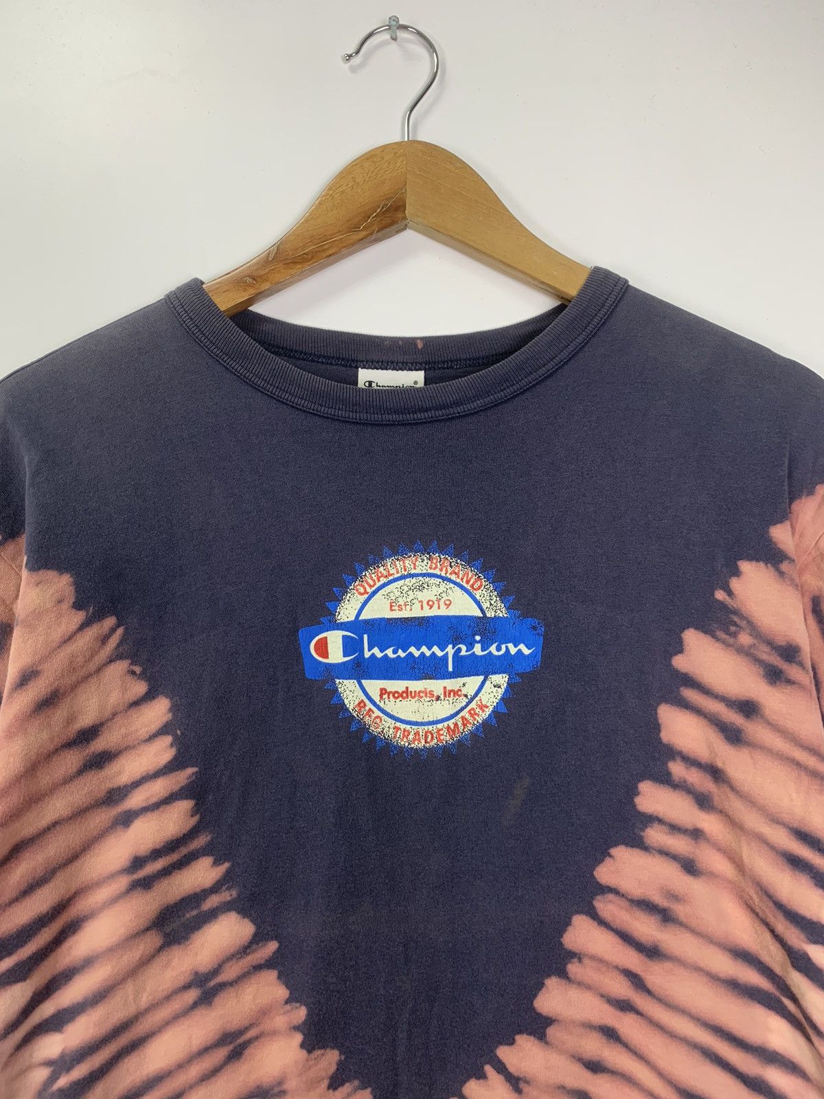 Champion × Vintage Vintage Champion Tie dye Tee Size US M / EU 48-50 / 2 - 3 Thumbnail