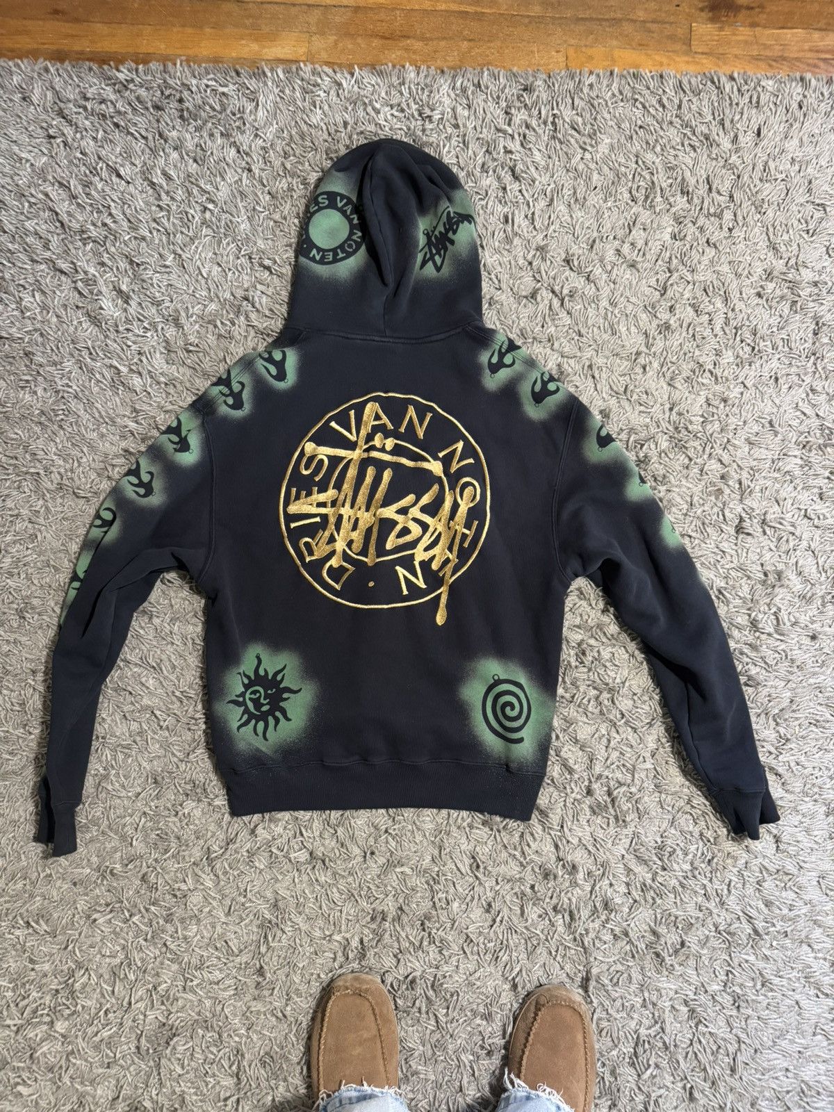 Dries Van Noten × Stussy Stussy x Dries Van Noten hoodie Size US XL / EU 56 / 4 - 3 Thumbnail