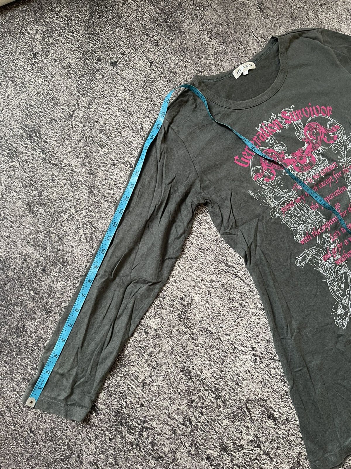 Japanese Brand Y2K Active Days grunge ifsixwasnine longsleeve Size M / US 6-8 / IT 42-44 - 9 Thumbnail