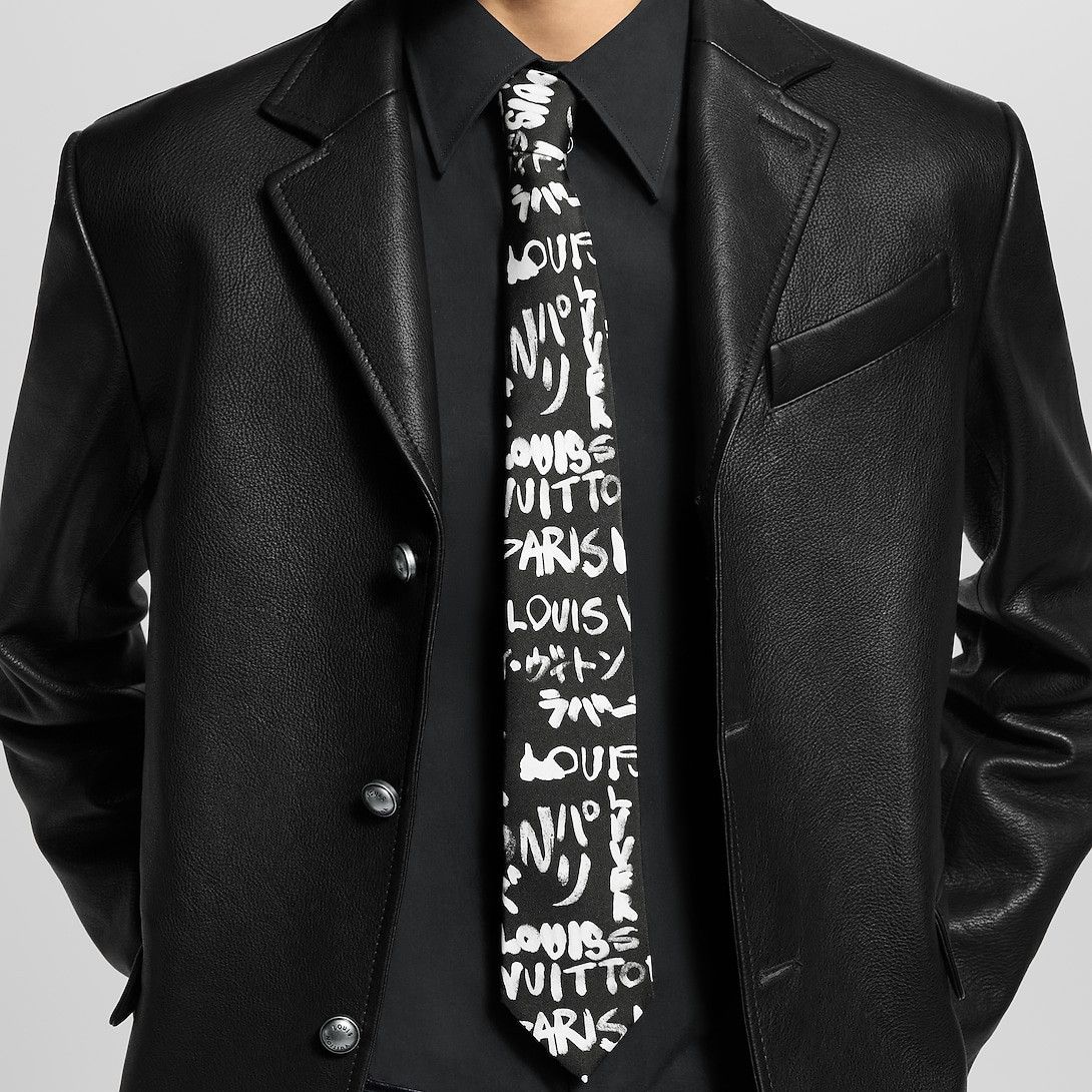 Louis Vuitton LV Scribble Tie Size ONE SIZE - 5 Thumbnail
