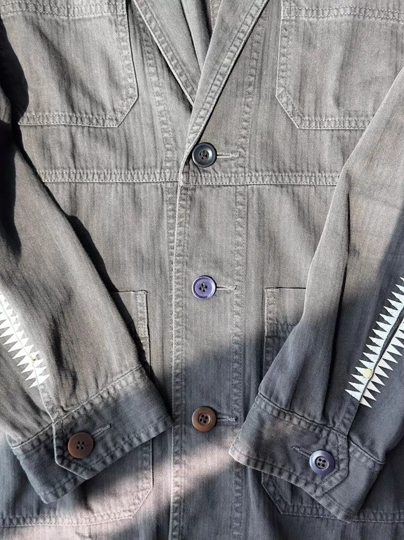 Undercover Undercover 15SS Sendai Limited GIZ Washed Windbreaker coat Size US M / EU 48-50 / 2 - 2 Thumbnail