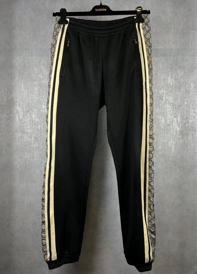 Gucci Snake Pattern Side Logo Pants - dmc