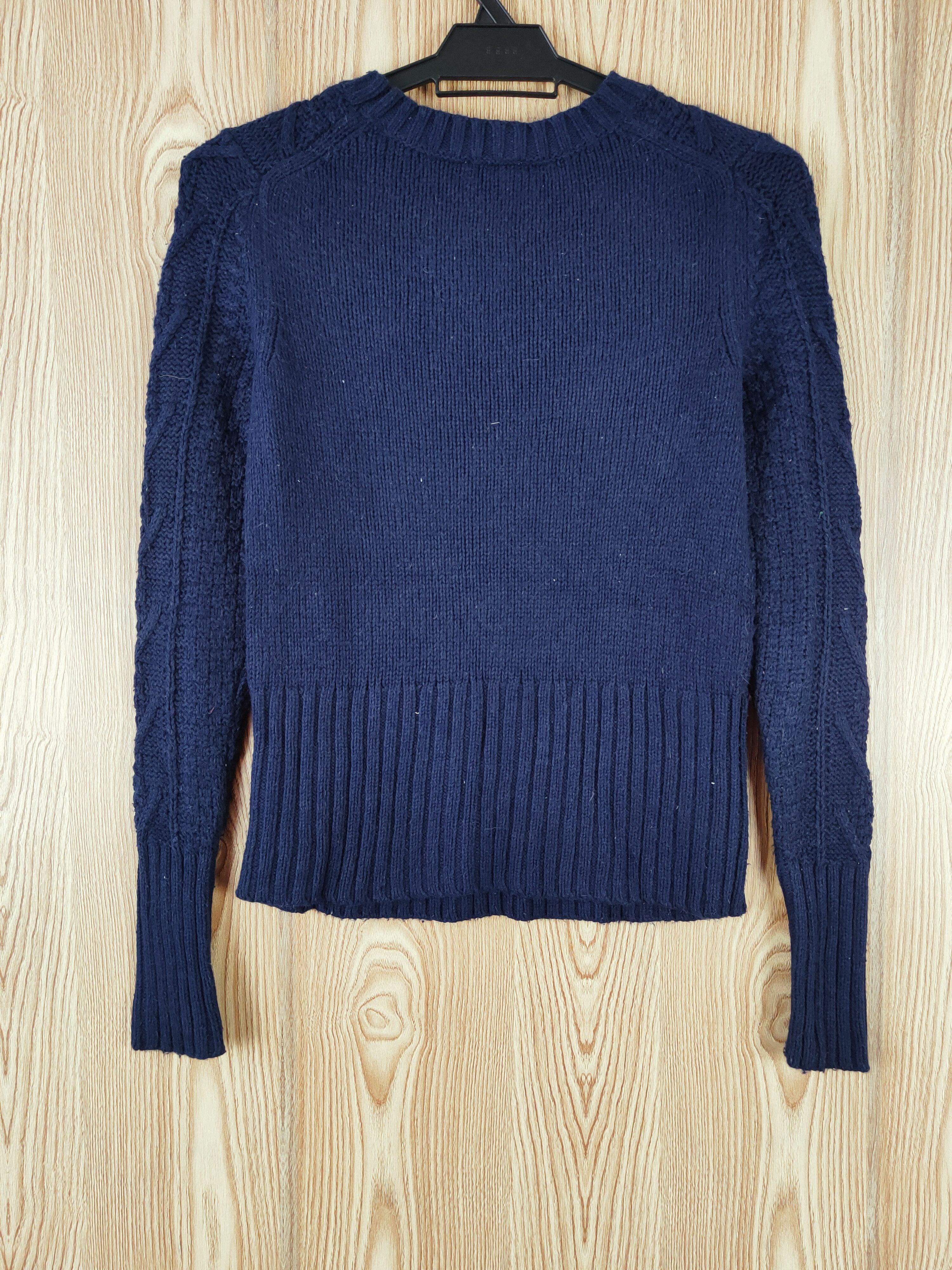Gap × Vintage Gap Navy Knitwear Crop Tops#W249 Size XS / US 0-2 / IT 36-38 - 7 Thumbnail
