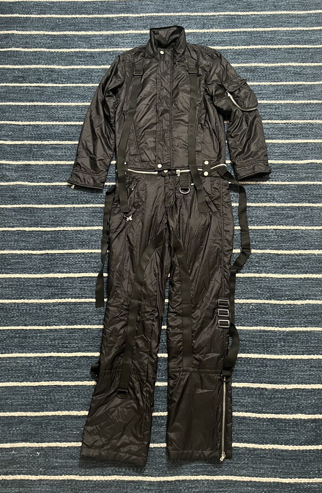 Dolce & Gabbana Dolce & Gabbana 2003 Racing Suit Black Large Size US L / EU 52-54 / 3 - 1 Thumbnail