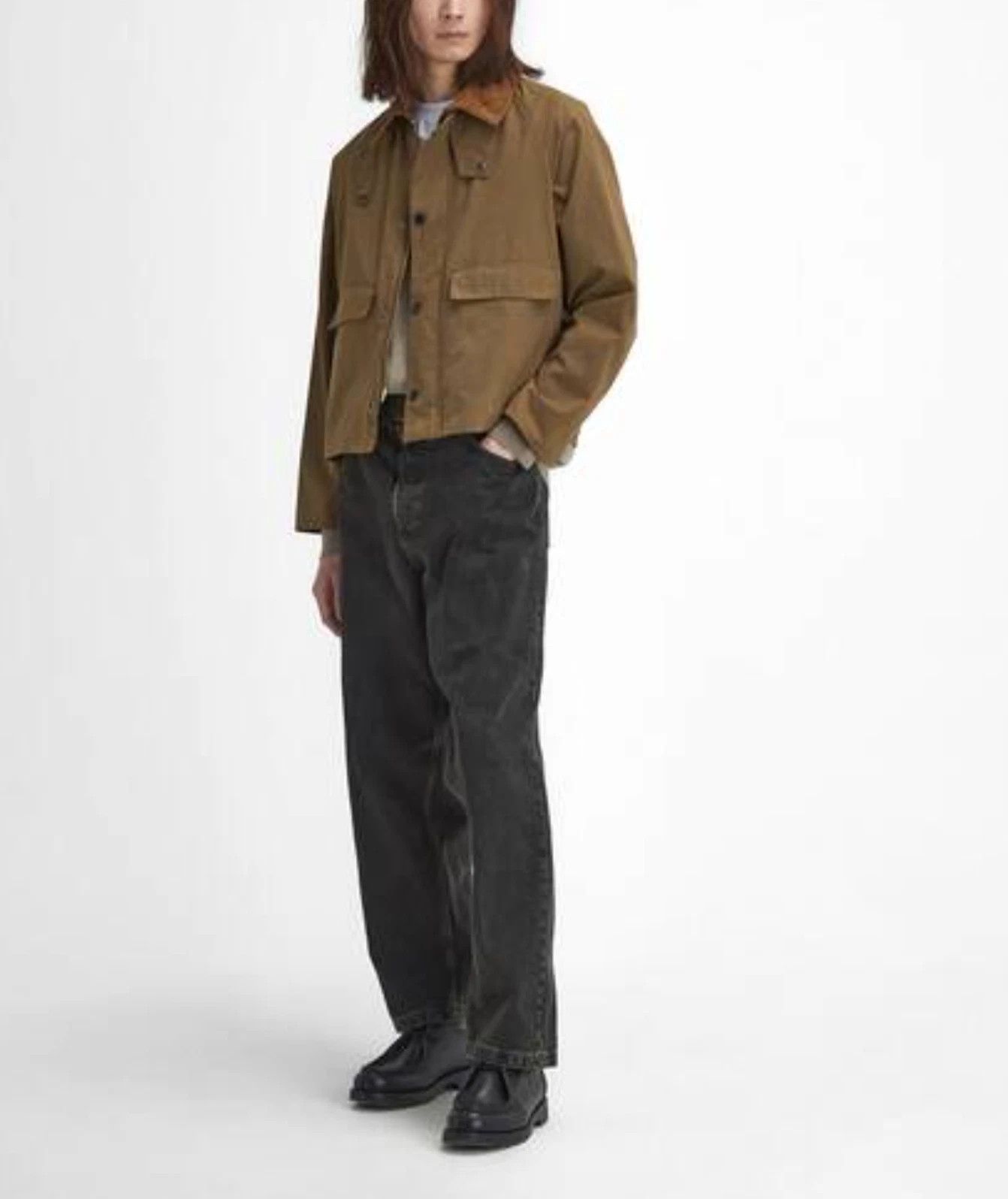 Barbour size 40 - Dark Sand ~ Barbour Spey Casual Jacket Size US M / EU 48-50 / 2 - 9 Thumbnail