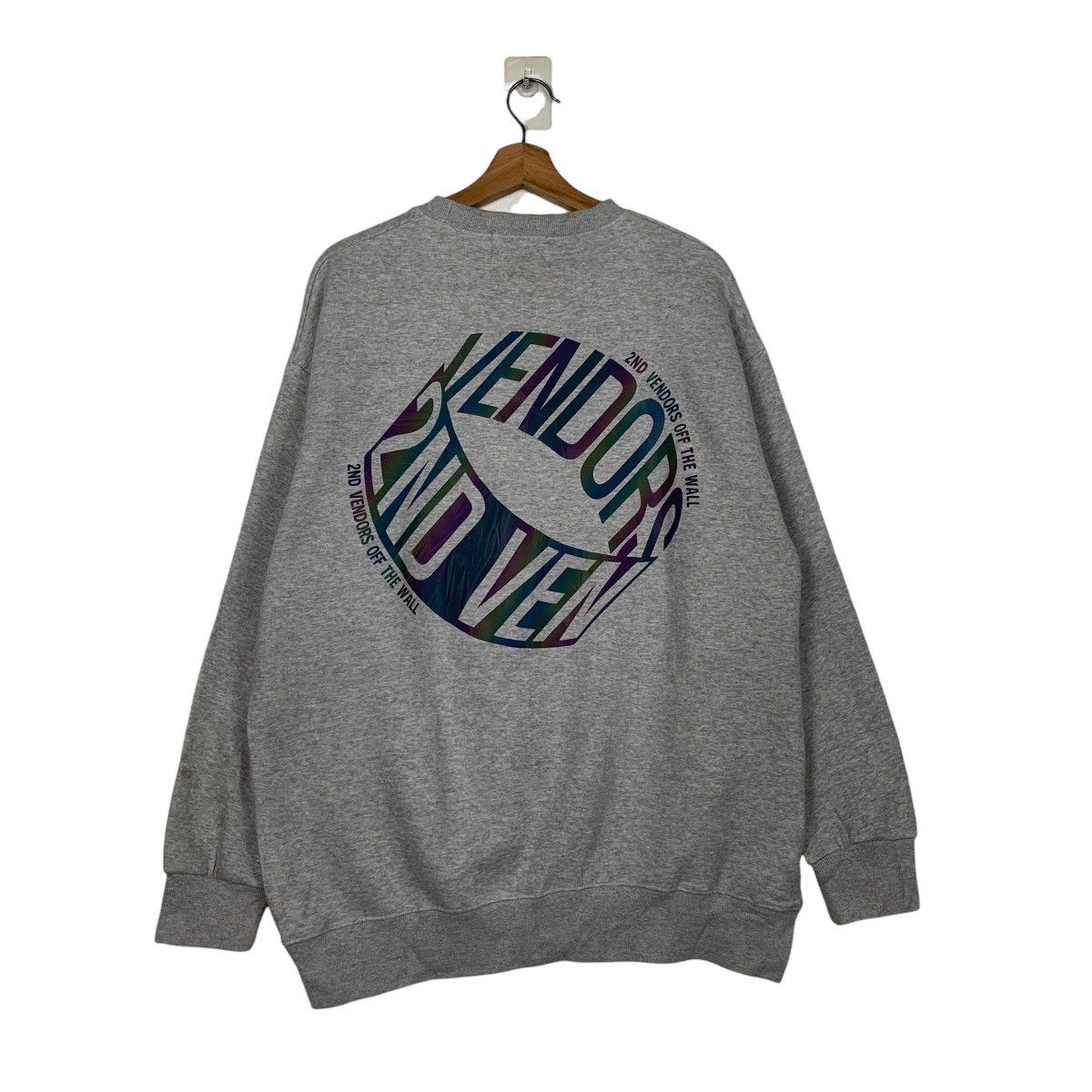 Japanese Brand Japanese Brand 2nd Vendors Off The Wall Sweatshirt Size US M / EU 48-50 / 2 - 7 Thumbnail