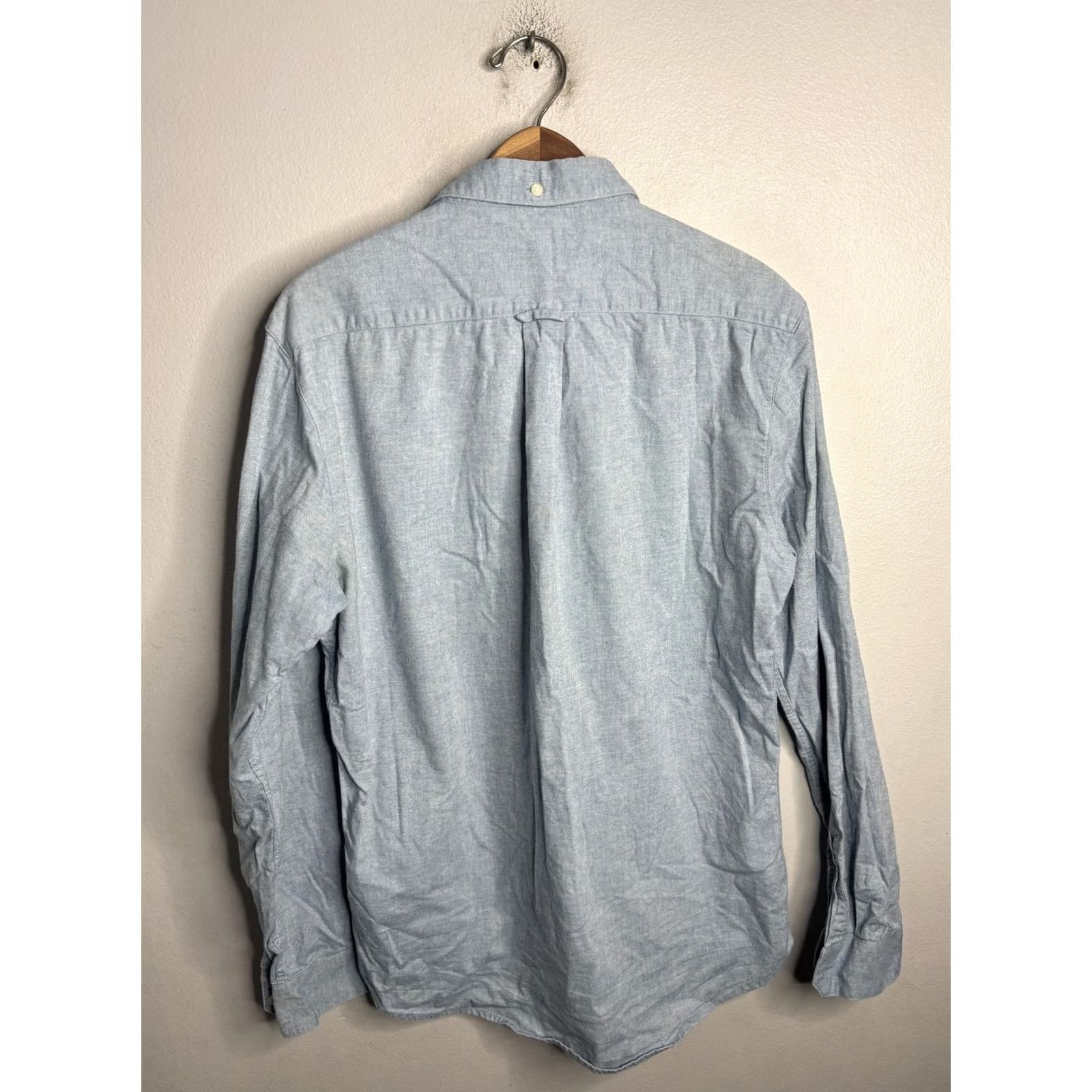 Farah Farah Shirt Mens Slim Fit Button-Down Long Sleeve Oxford Casual Blue M Size US M / EU 48-50 / 2 - 5 Thumbnail