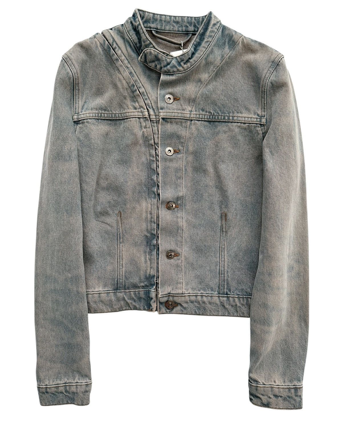 Y/Project Hook and Eye Denim Jacket Size L / US 10 / IT 46 - 4 Thumbnail