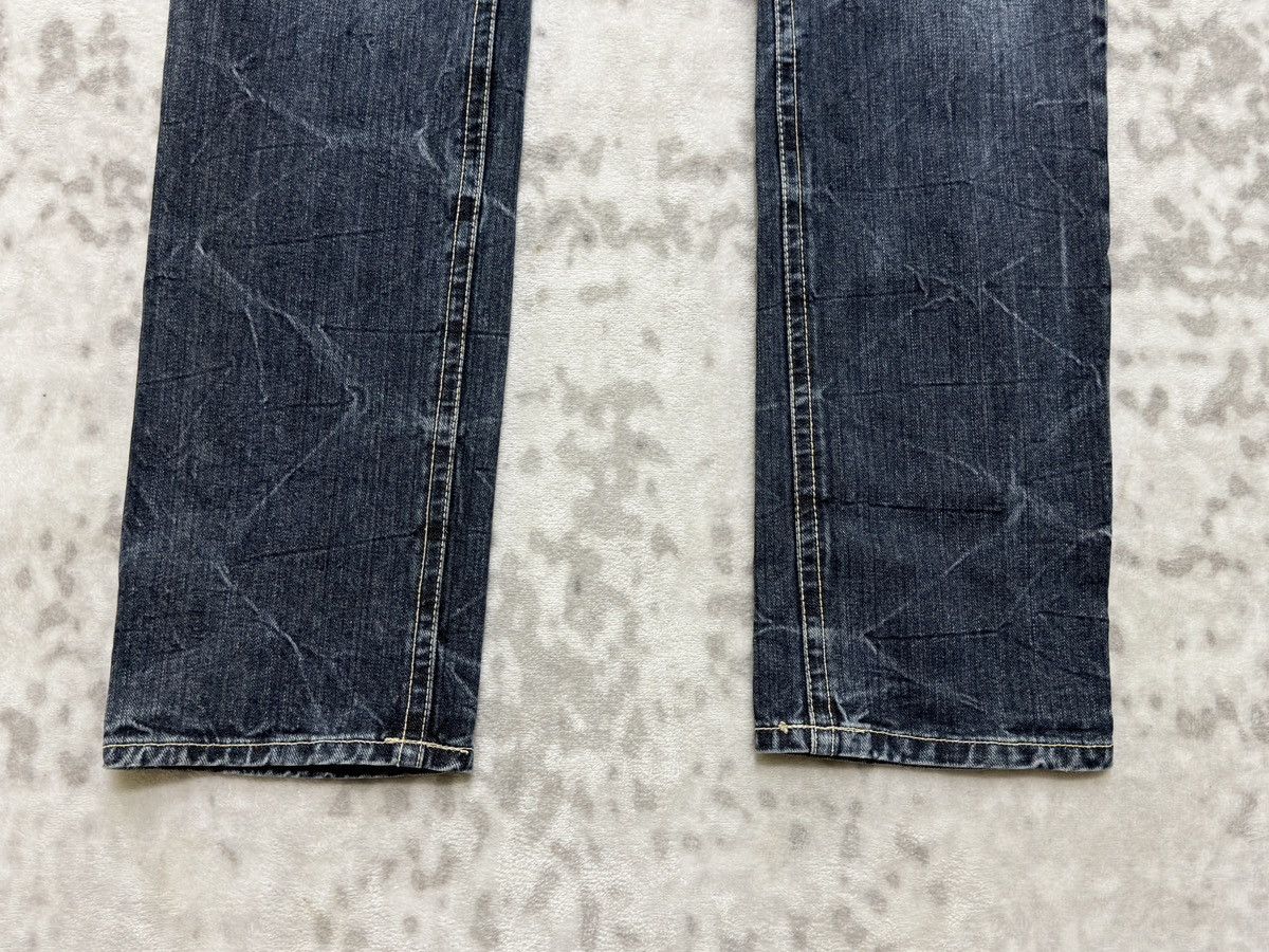 Hysteric Glamour Happiness Y2K Low Rise Floral Embroidered Graffiti Denim Size US 30 / EU 46 - 7 Thumbnail